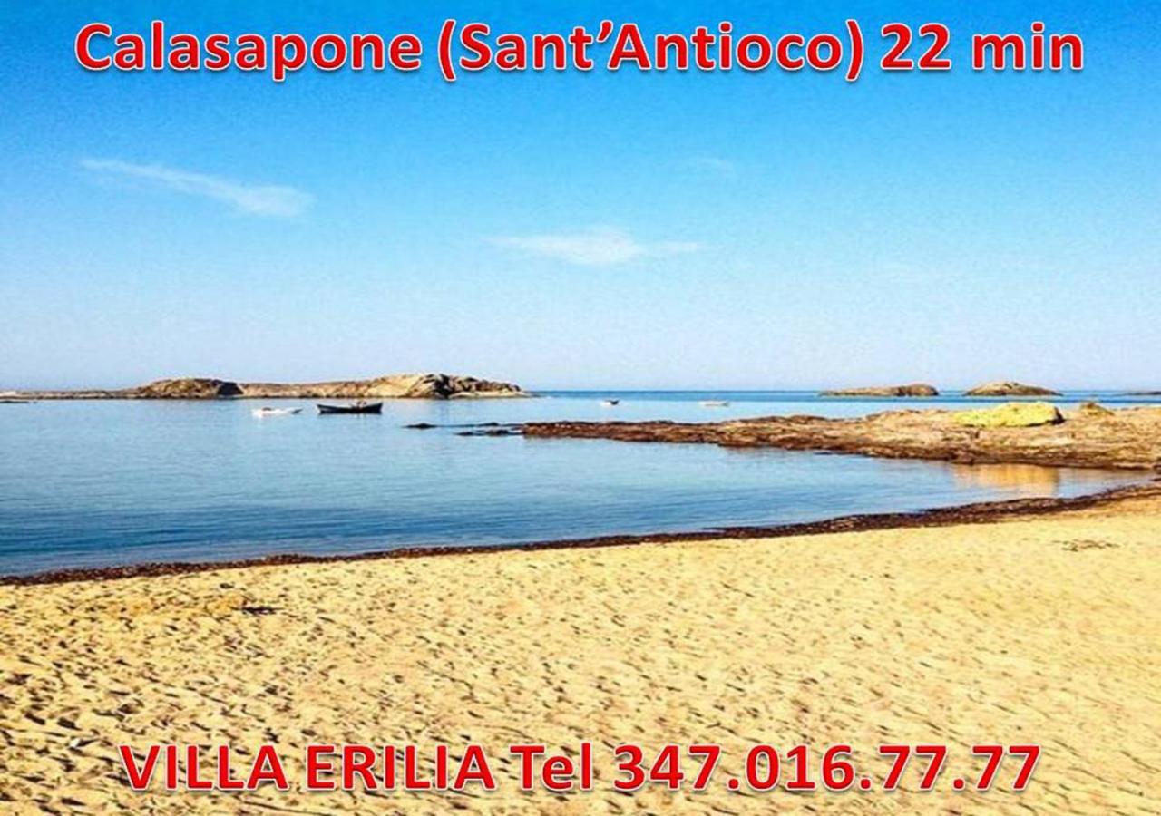 Villa Erilia San Giovanni Suèrgiu Eksteriør bilde