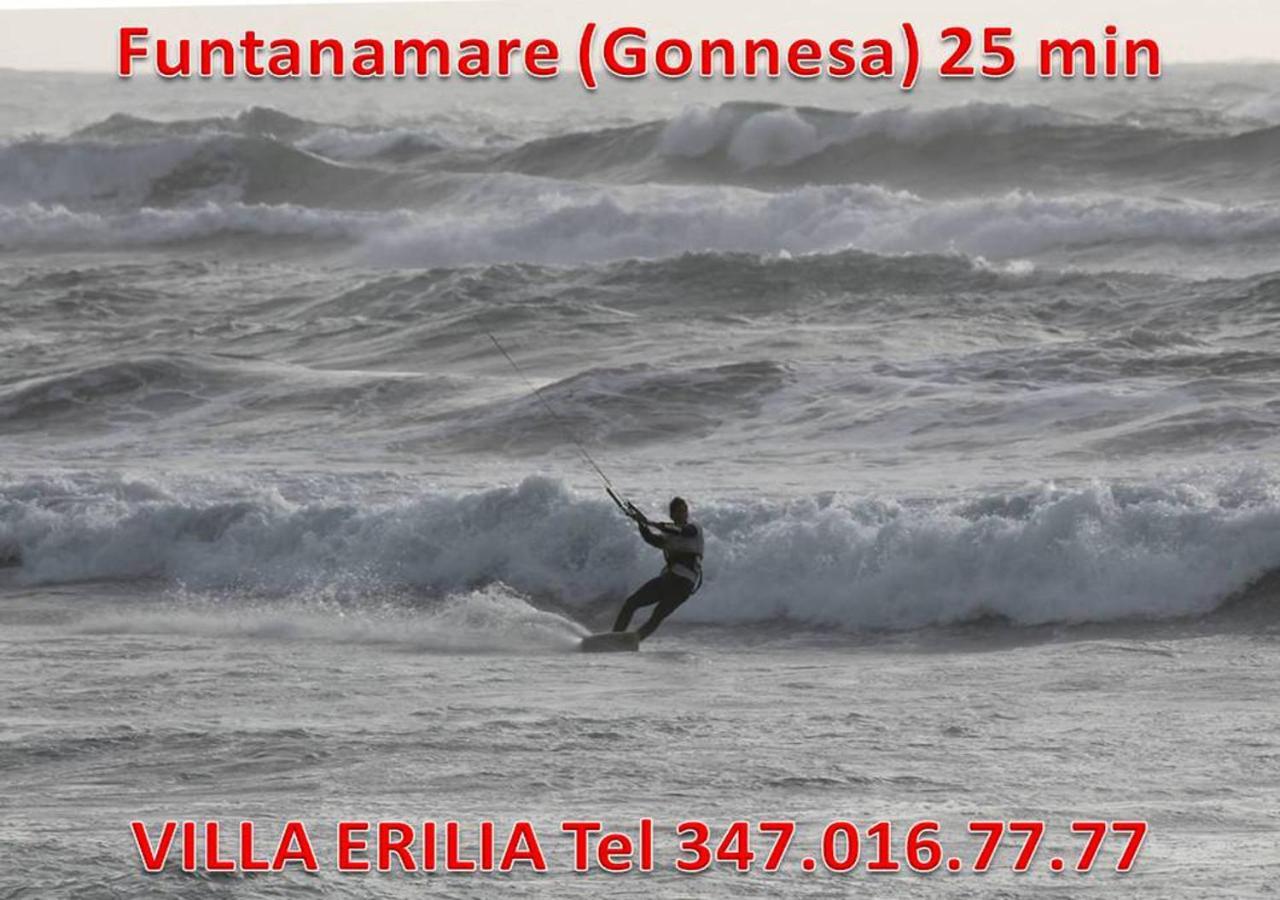 Villa Erilia San Giovanni Suèrgiu Eksteriør bilde
