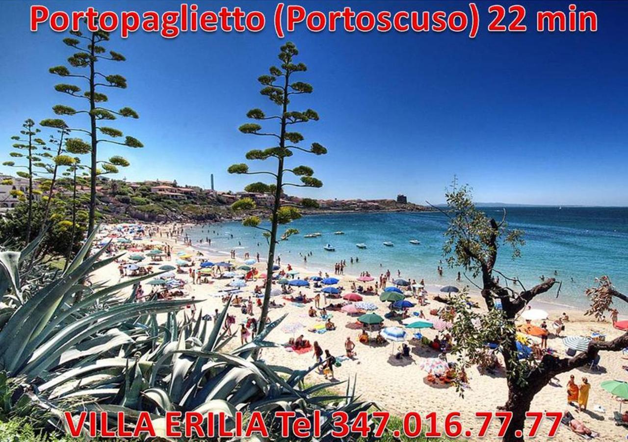 Villa Erilia San Giovanni Suèrgiu Eksteriør bilde