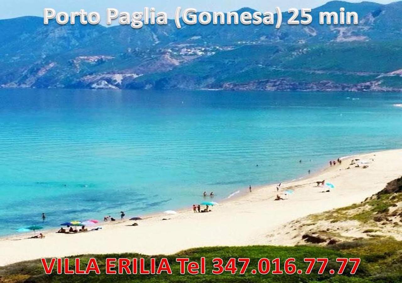 Villa Erilia San Giovanni Suèrgiu Eksteriør bilde